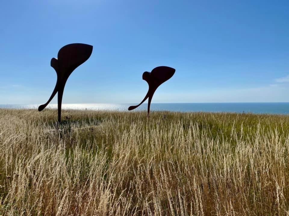 Plage à 50m Appartement Rêves étoilés Villa Les Bains de Mers Exterior foto